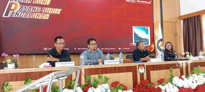 
KPU Bitung Gelar Bedah Buku “Pasang Surut Pencalonan Pilkada 2024”