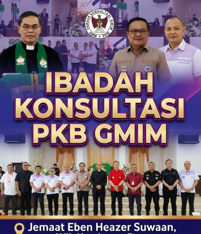 
Rapat Konsultasi PKB GMIM di Jemaat Eben Heazer Suwaan Sukses