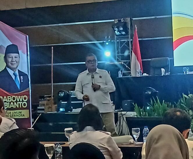 
DPC Gerindra Kota Manado Gelar Rakercab. YSK Hadir dan Beri Suport