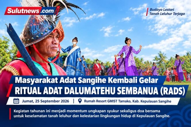 
RADS 2026 Digelar di Tamako, Jadi Ruang Syukur dan Seruan Jaga Tanah Leluhur Sangihe