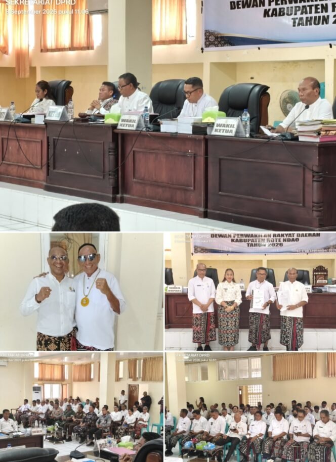 
Sidang III DPRD Rote Ndao Dimulai, Perubahan APBD 2026 Jadi Salah Satu Agenda Strategis