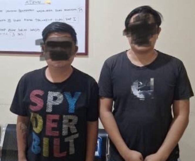 
Polres Kotamobagu Amankan Dua Pemuda Diduga Biang Kerok Tarkam Poopo-Upai