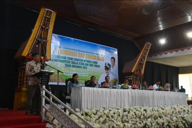 
Bupati Torut Buka Rakorkonsol Oplah 2026, Dorong Produktivitas Pertanian dan Kesejahteraan Petani