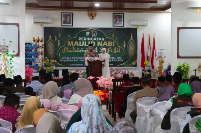 
Polres Tator Peringati Maulid Nabi 1448 H, Kapolres Tekankan Keteladanan Rasulullah
