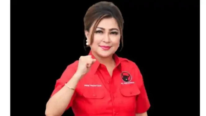 
Irene Golda Pinontoan Dipercaya Menjadi Bendahara BPB PDIP Sulut