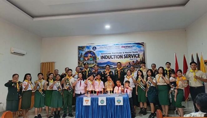 
Induction Service Rigel Club GMAHK Yerusalem Malendeng: Pembukaan Kelas Kemajuan, Peneguhan Komitmen Menjadi Terang Dunia