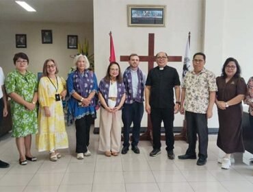 Foto : Gereja mitra Uniting Church in Australia (UCA). saat bertemu Ketua Badan Pekerja Majelis Sinode (BPMS) GMIM
