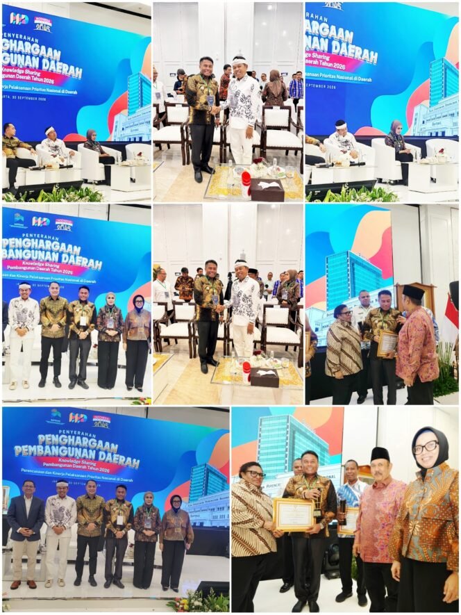
Bupati Rote Ndao Raih Penghargaan Bappenas, Pertumbuhan Ekonomi Tembus 7,96 Persen