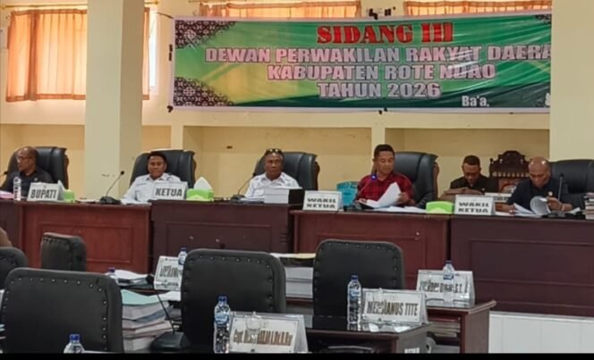 
DPRD dan Pemkab Rote Ndao Sahkan Perubahan APBD 2026 dalam Penutupan Sidang III