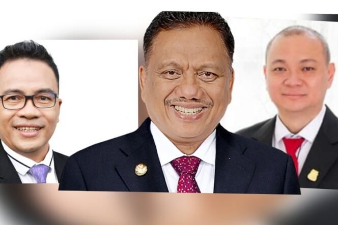
 Pnt Olly Dondokambey, Pnt Reza Rumambi dan Pnt Steva BAN Liouw Kandidat Kuat Ketua Kompelka PKB Sinode GMIM