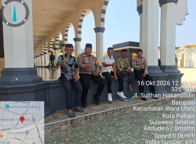 
Jumat Keliling, Polsek Wara Utara Ajak Warga Cegah Karhutla dan Balap Liar