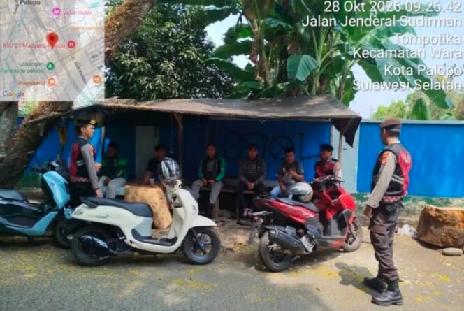 
 Sat Samapta Polres Palopo Gencarkan Patroli Dialogis, Sosialisasikan Call Center 110